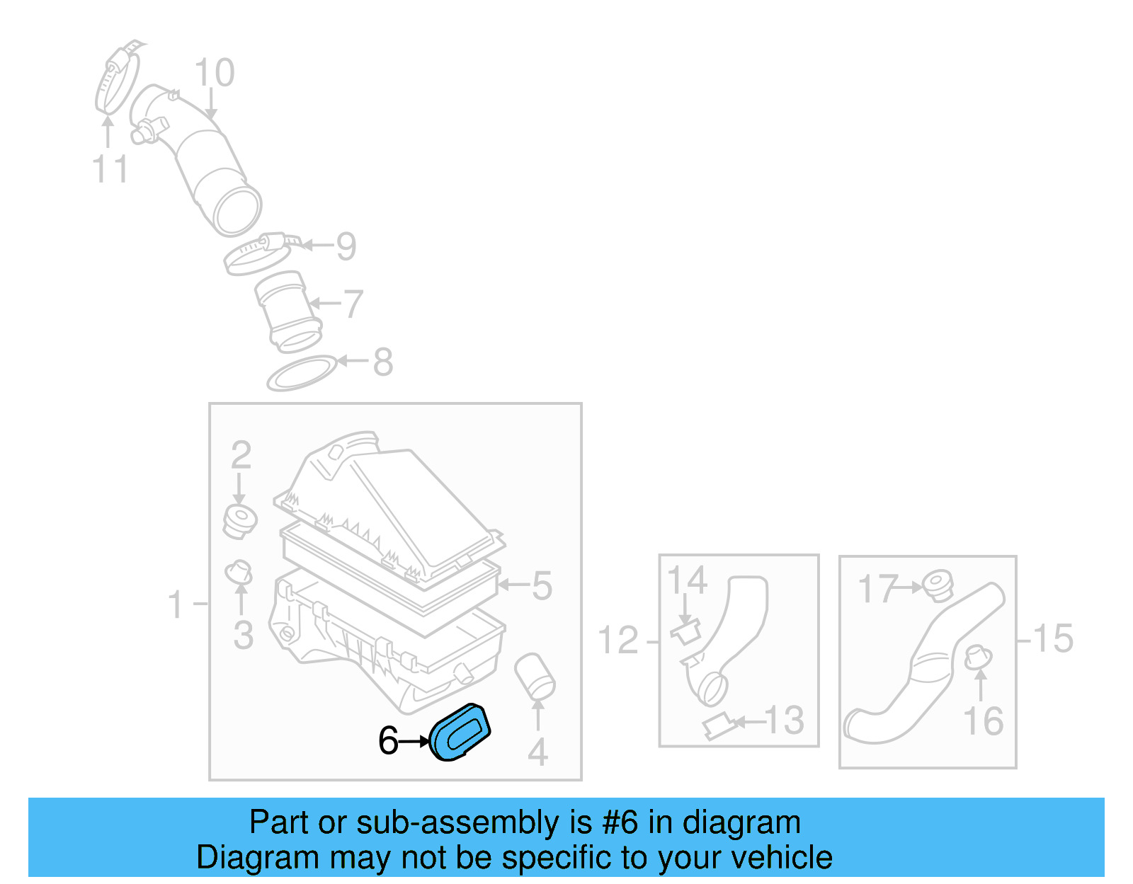 Intake Pipe Gasket 1J0-129-625 - View 10