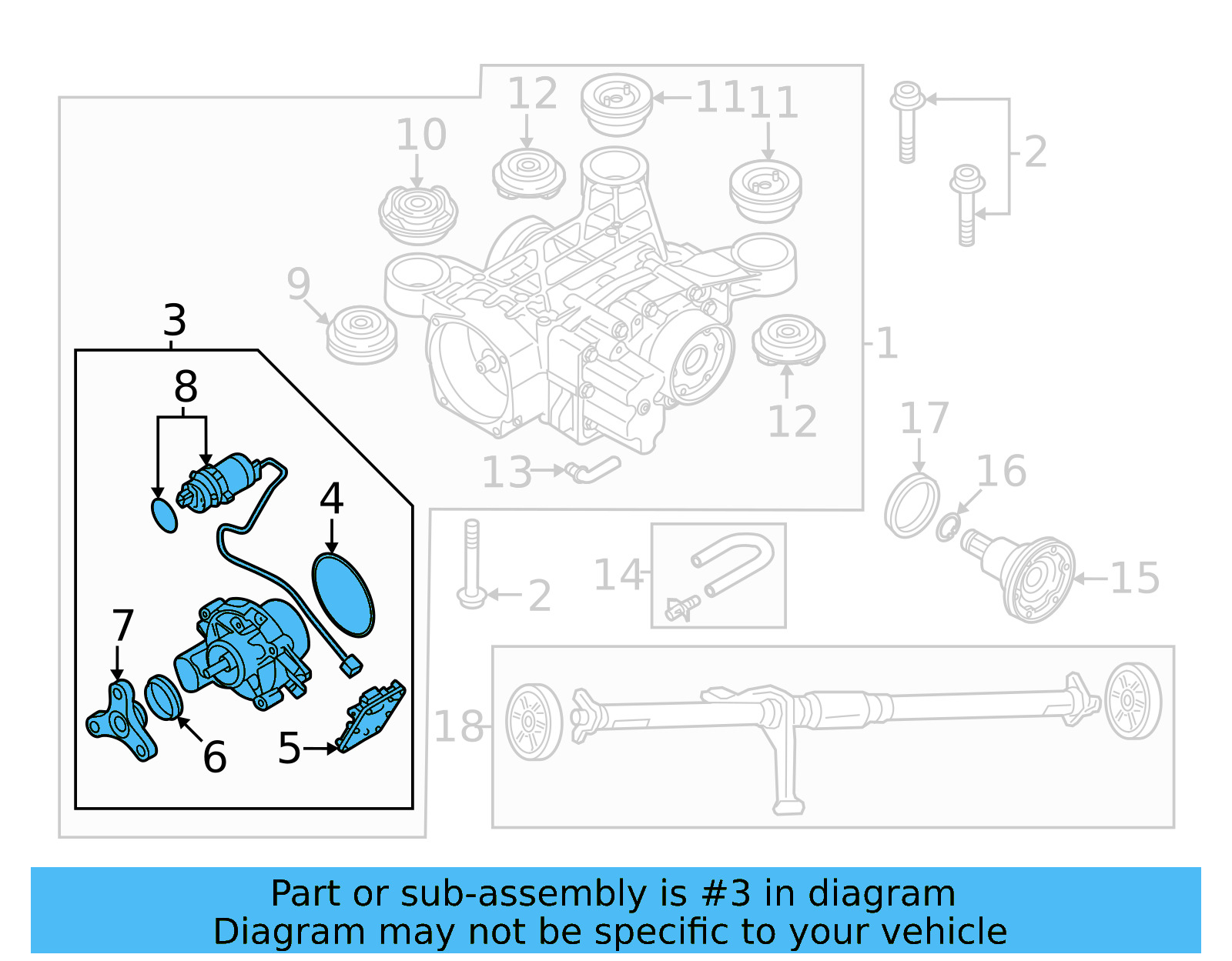 Awd Coupling Unit 5WA-525-554-D - View 3