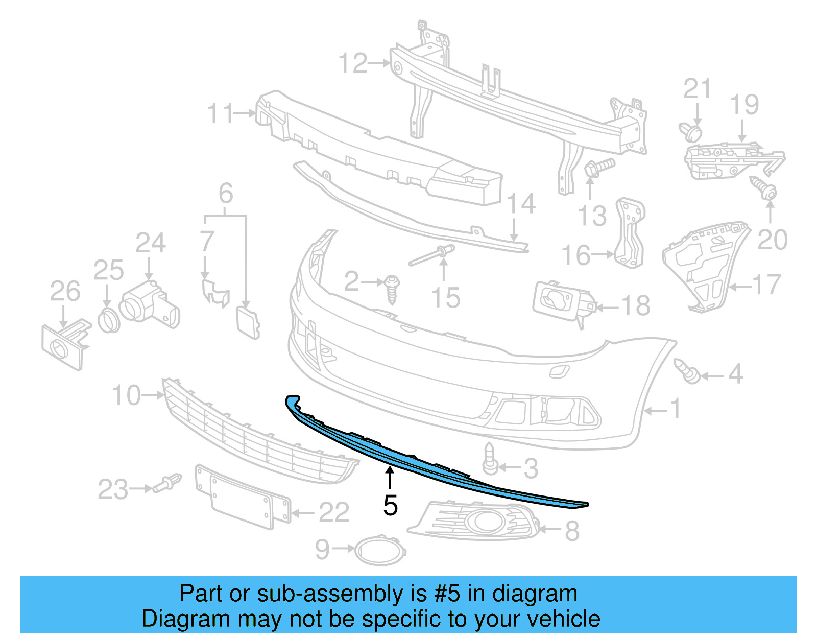 Spoiler 1Q0-805-915-9B9 - View 7