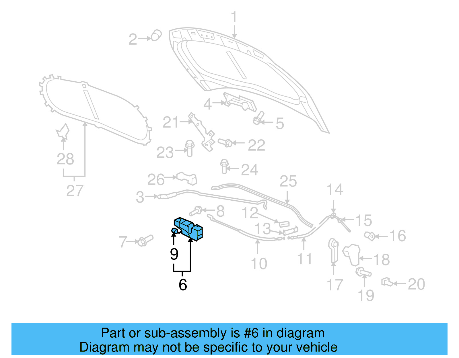Lock & Switch 5N0-823-509-C - View 6