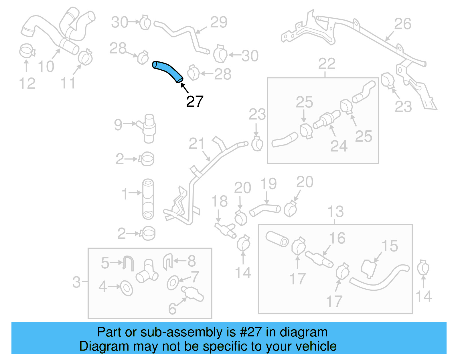 Outlet Hose 3C0-121-447-AP - View 12