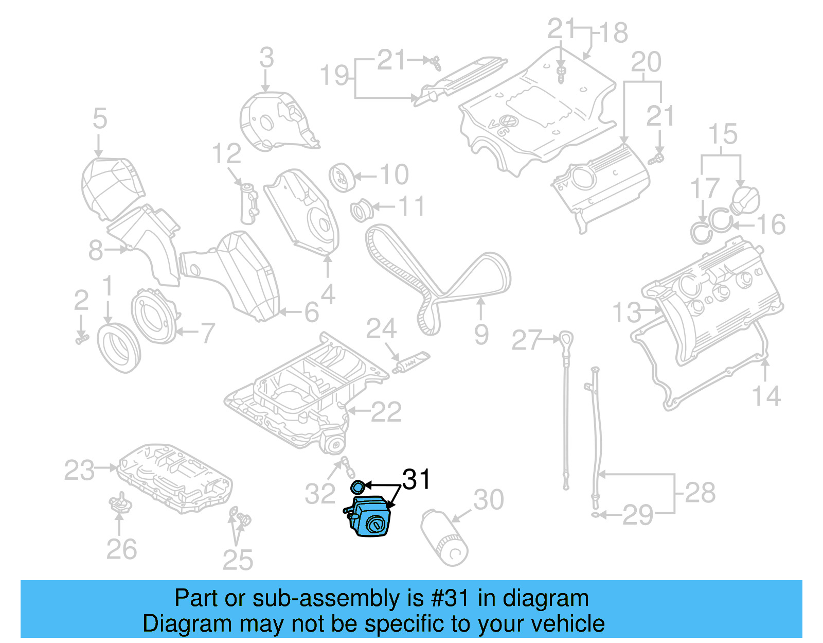 Oil Cooler 028-117-021-E - View 18