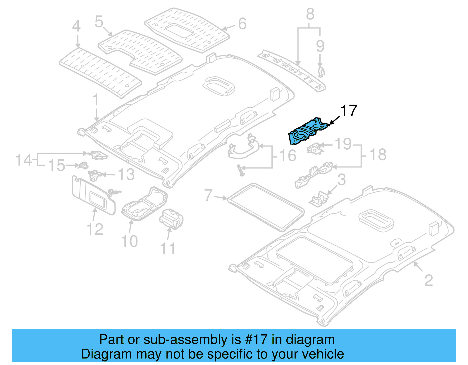 Mount Bracket 1K0-858-687-G - View 7