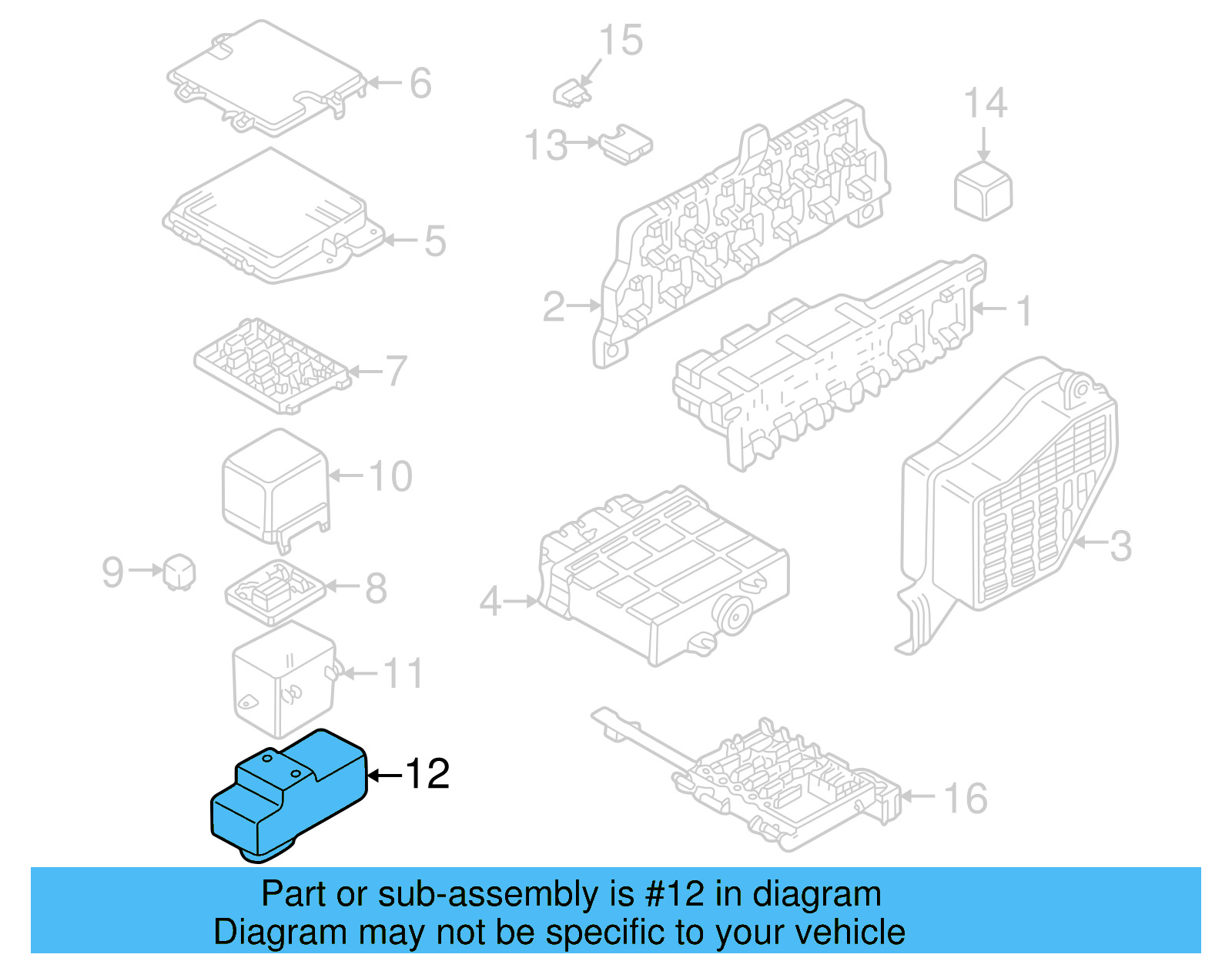 Control Module 1J0-919-506-G - View 7
