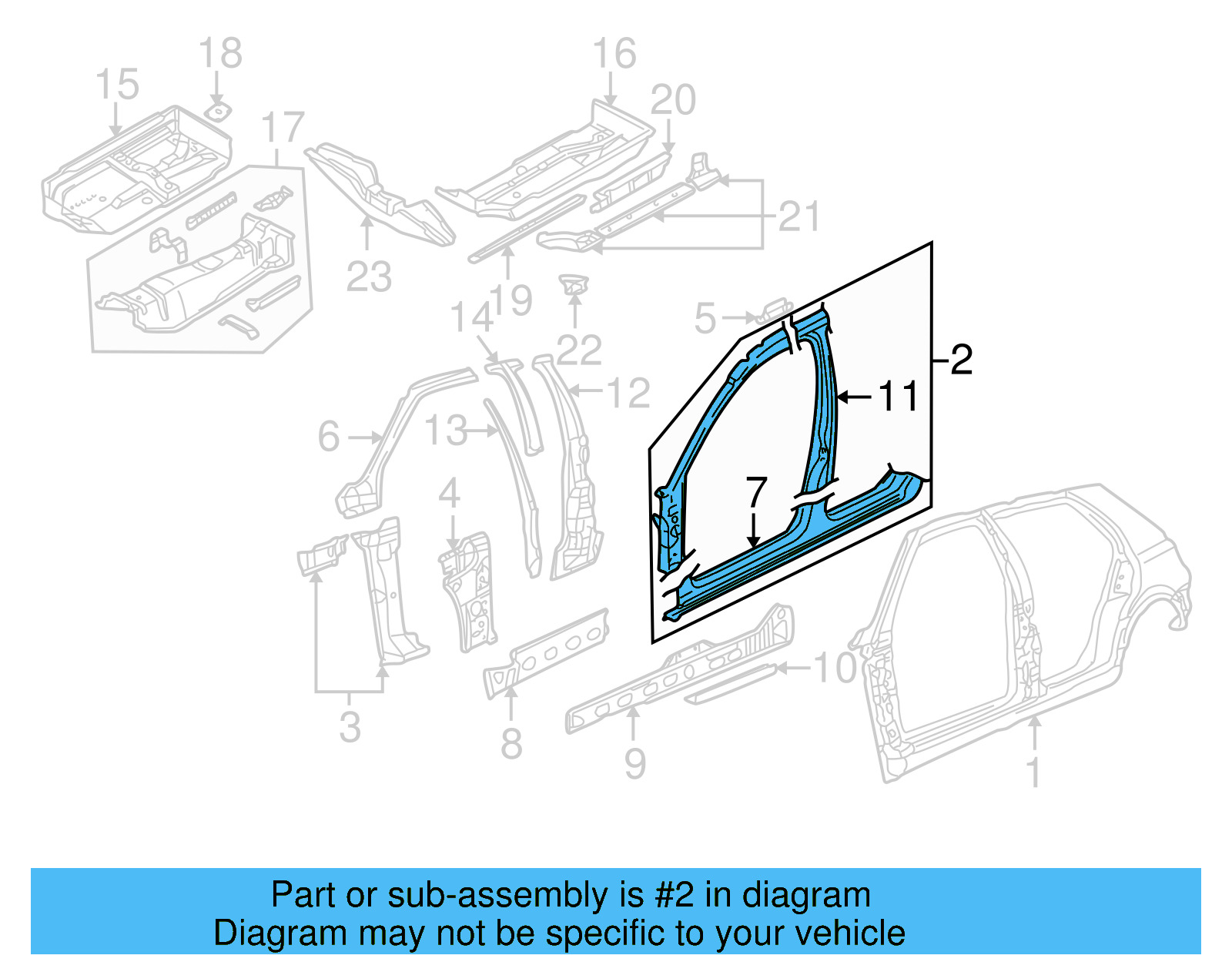 Aperture Panel 1J4-809-836-A - View 6