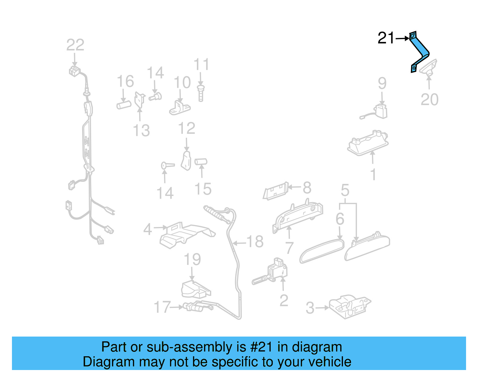 Angle Sensor Bracket 7L6-827-391
