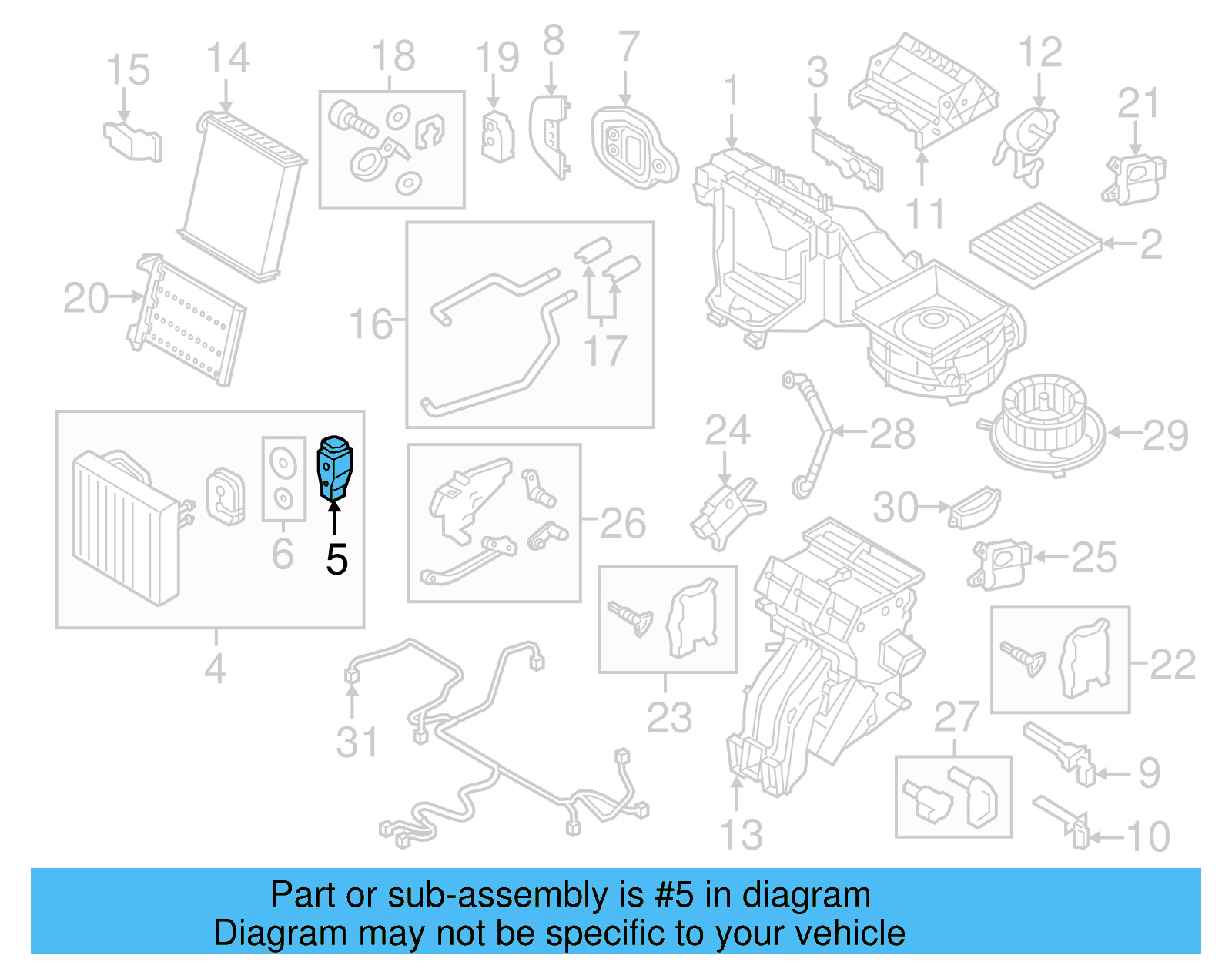 Expansion Valve 5Q0-820-679-E - View 5