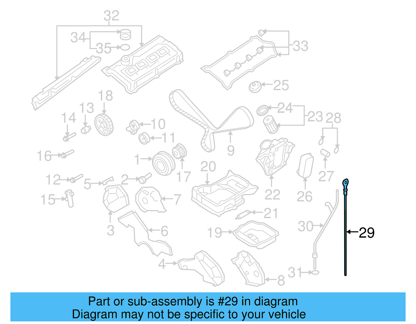 Dipstick 077-115-611-N - View 4