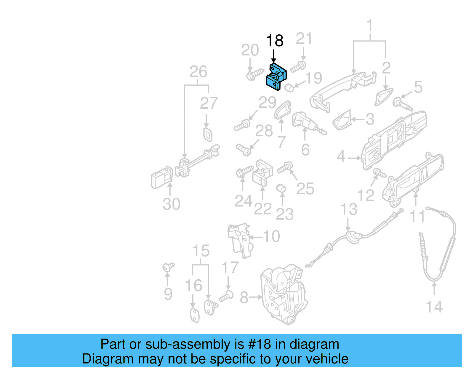 Hinge 7N0-831-402-D - View 15