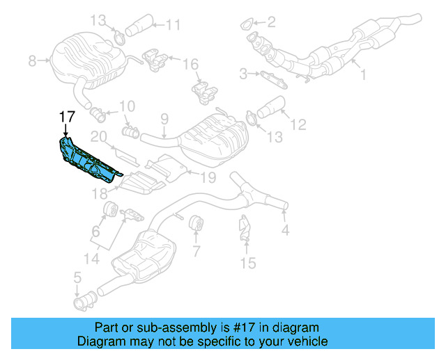 Heat Shield 3AA-825-661 - View 3