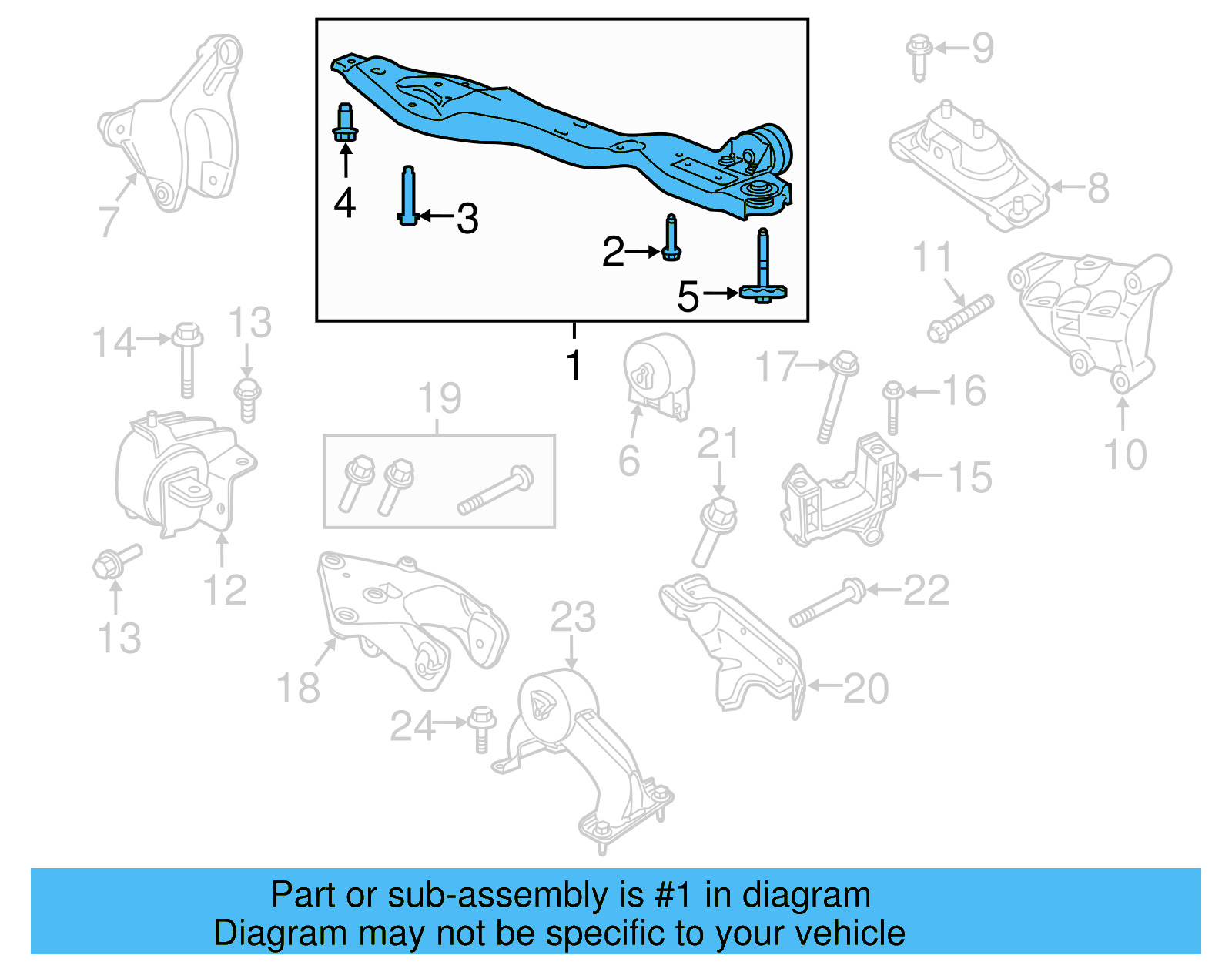 Lower Support 7B0-199-313-J - View 11