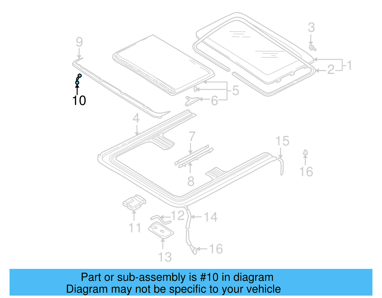 Air Deflector Spring 8T8-877-695 - View 10