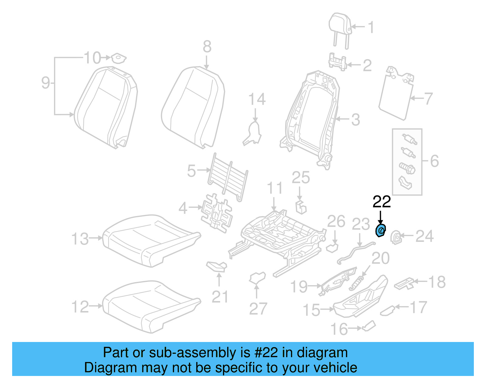 Adjuster 5C6-882-377 - View 12