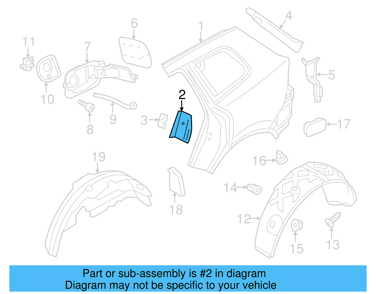 Reinforced Plate 7P0-810-583 - View 4
