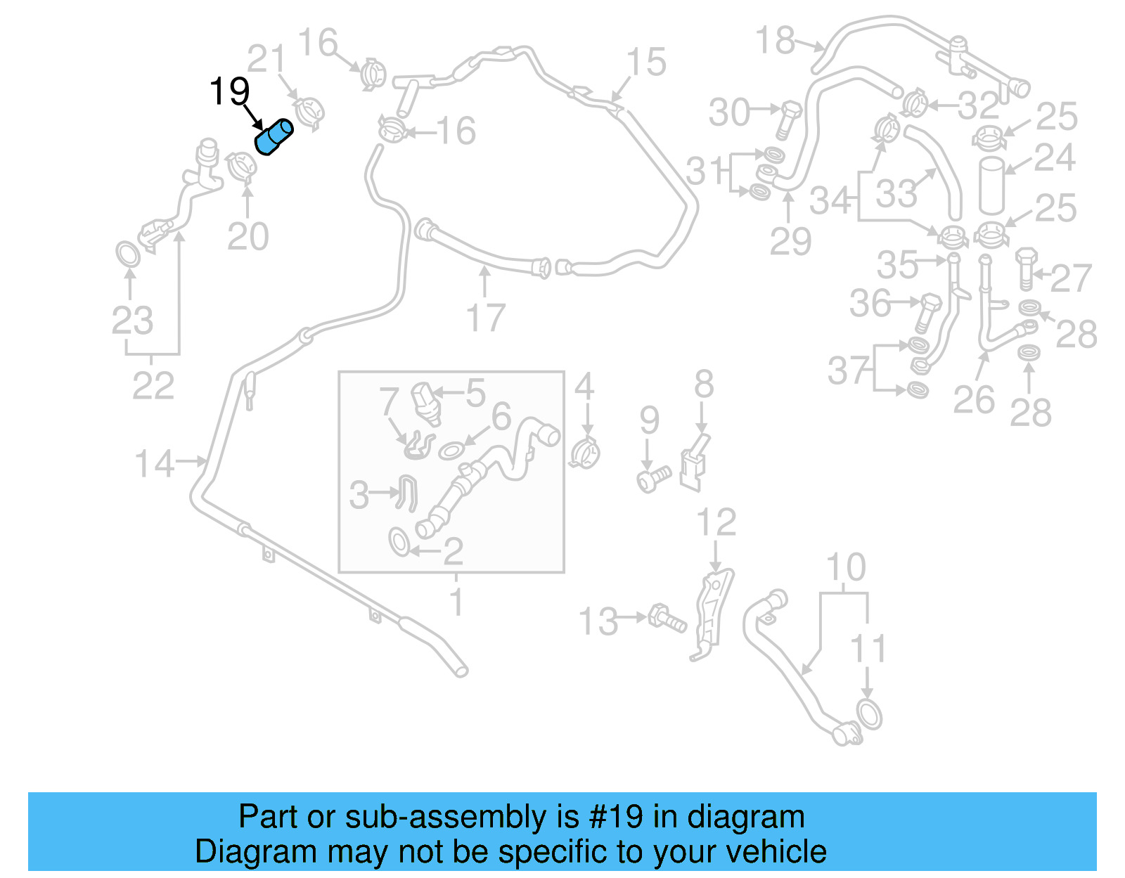 Connector Hose 059-121-056-G - View 6