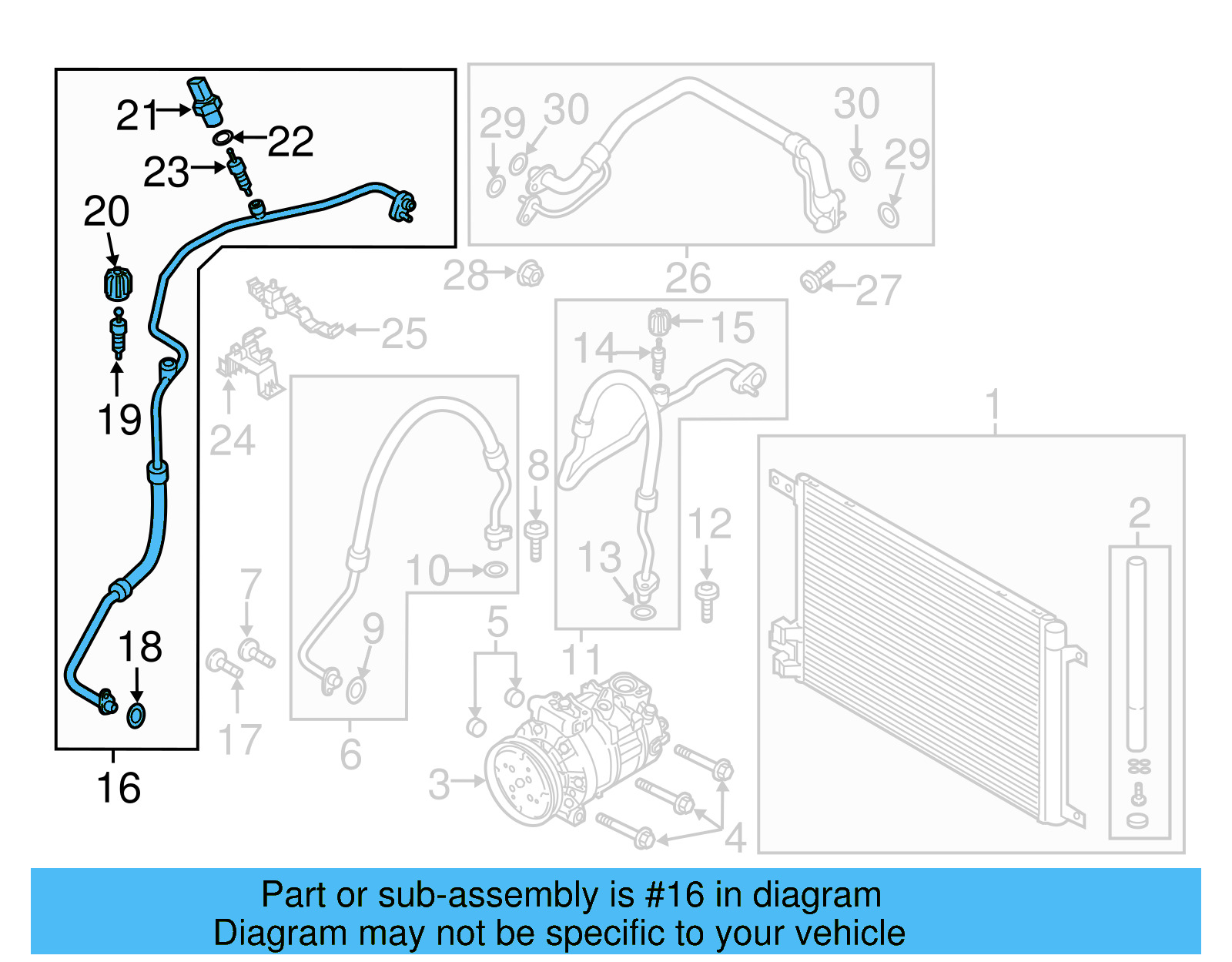 Front AC Line 5QF-816-741-C - View 4