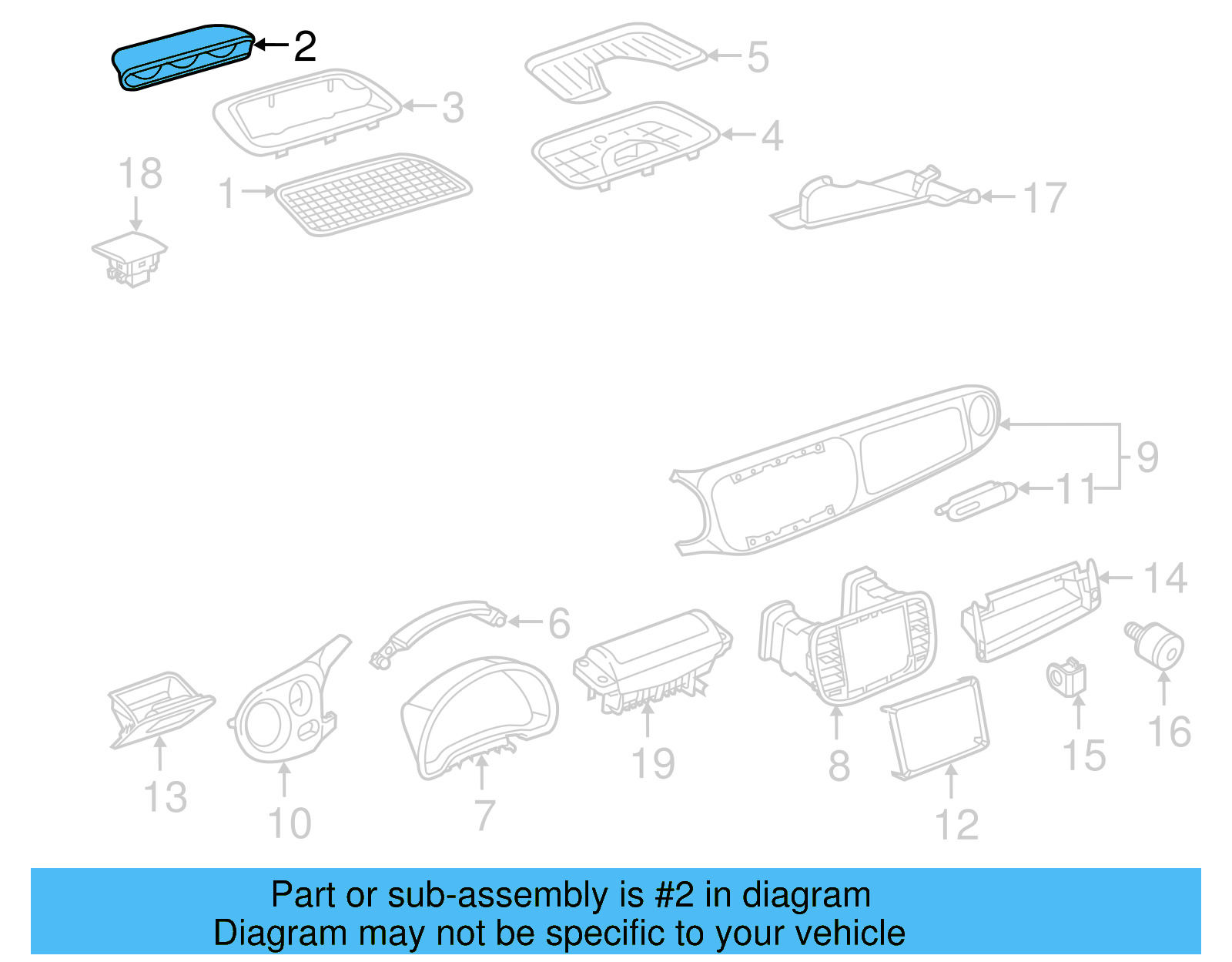 Upper Cover 5C5-857-200-81U - View 3
