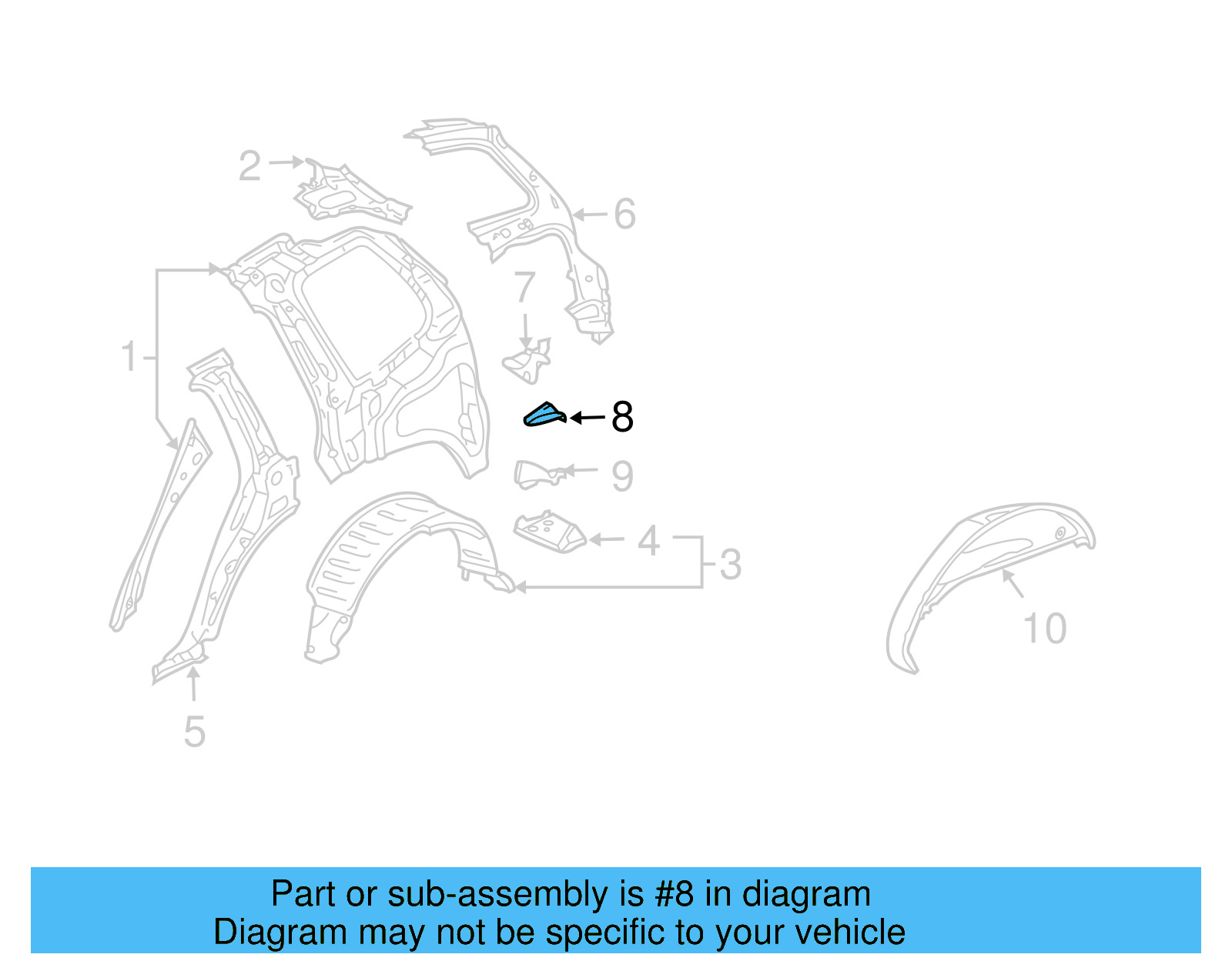 Lower Reinforced 7L6-810-569-A - View 4