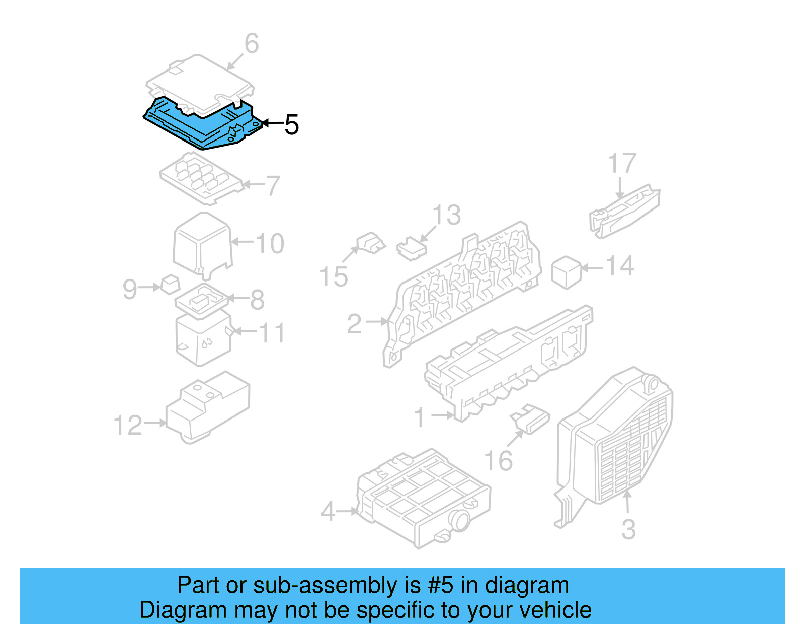 Contact Housing 1J0-941-369 - View 33