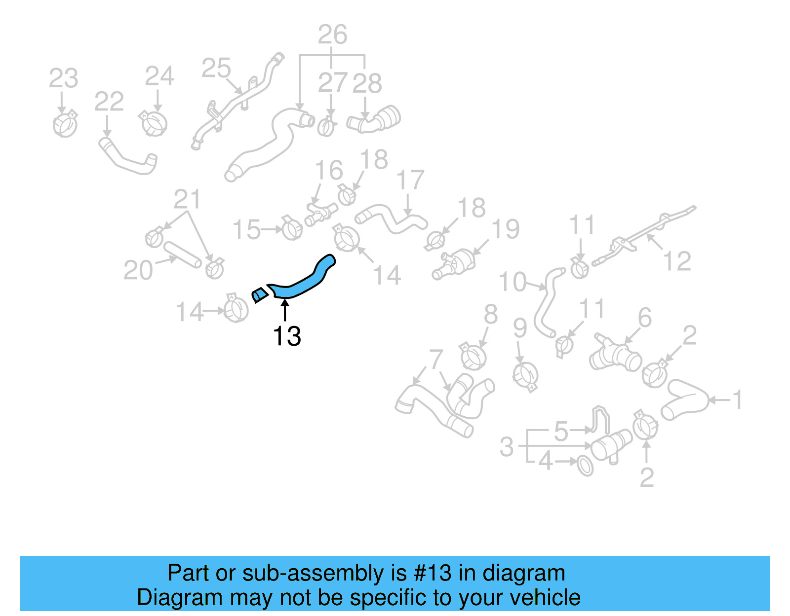 Hose Assembly 3C0-121-157-CE - View 12