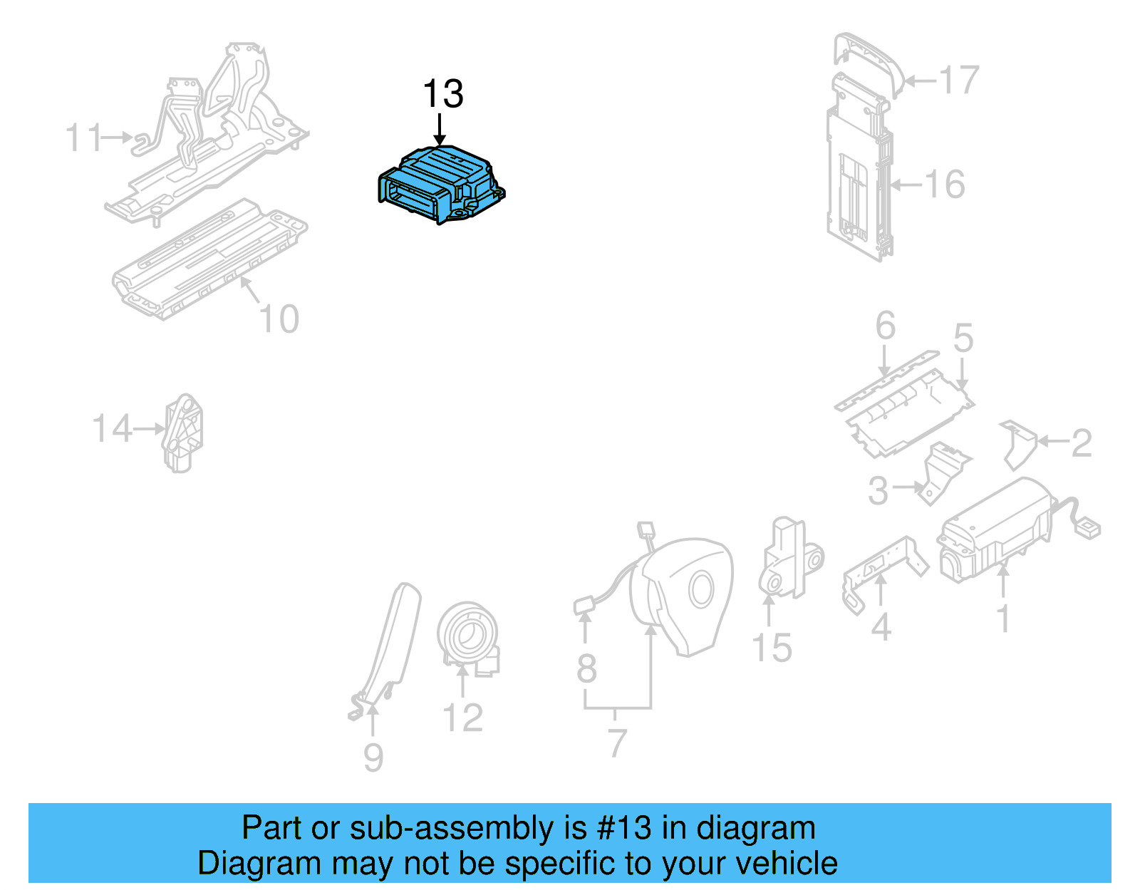 Control Module 1Q0-959-655-B-01E - View 2