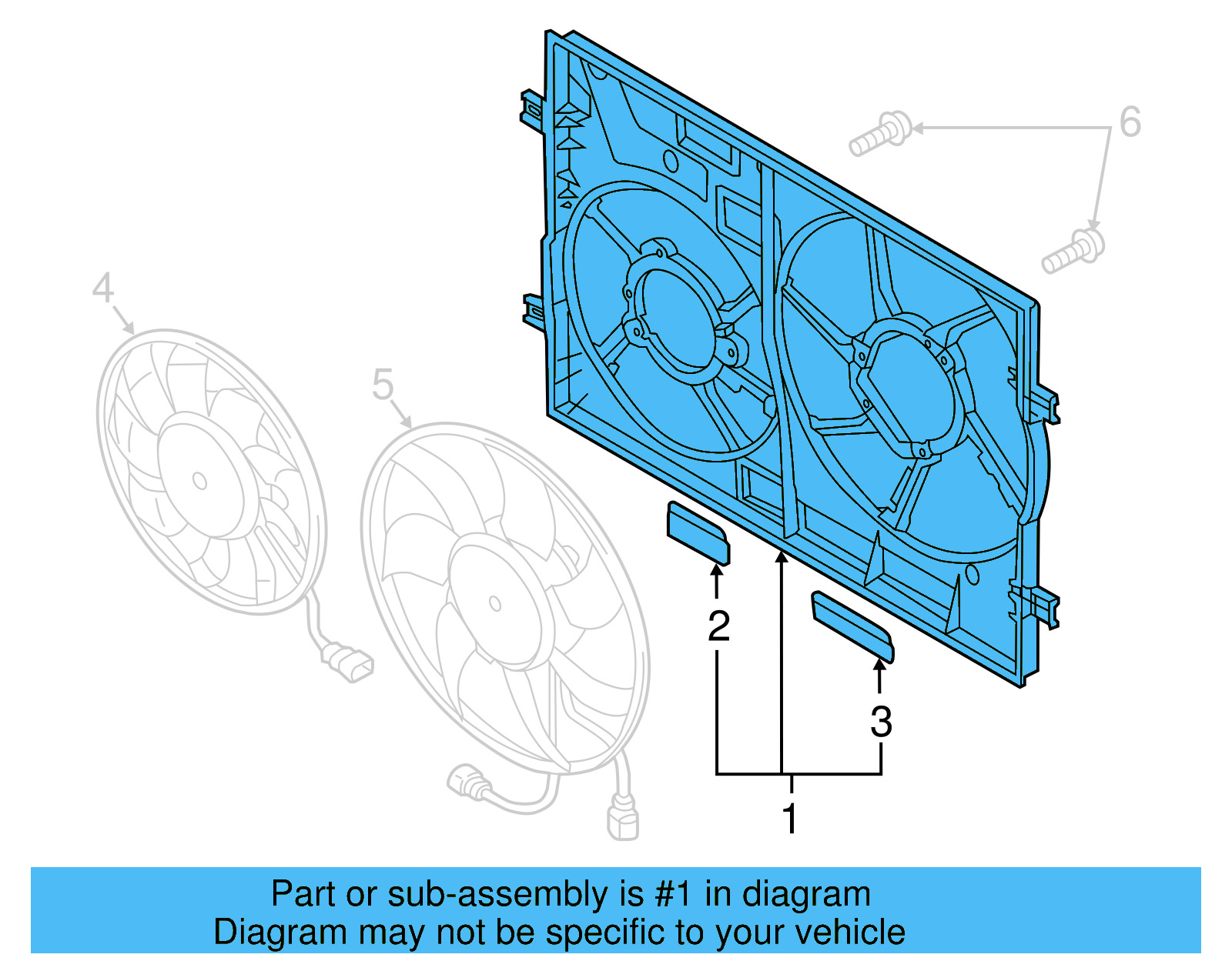 Fan Shroud 5WA-121-205-B - View 3