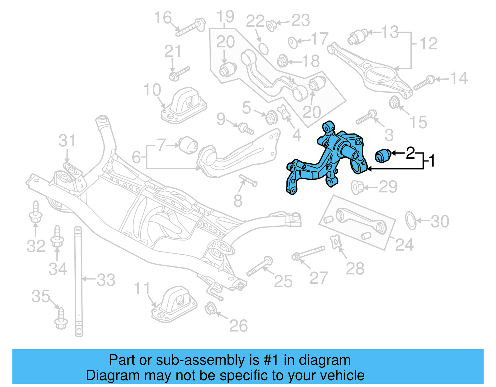 Spindle 3C0-505-434-L - View 10