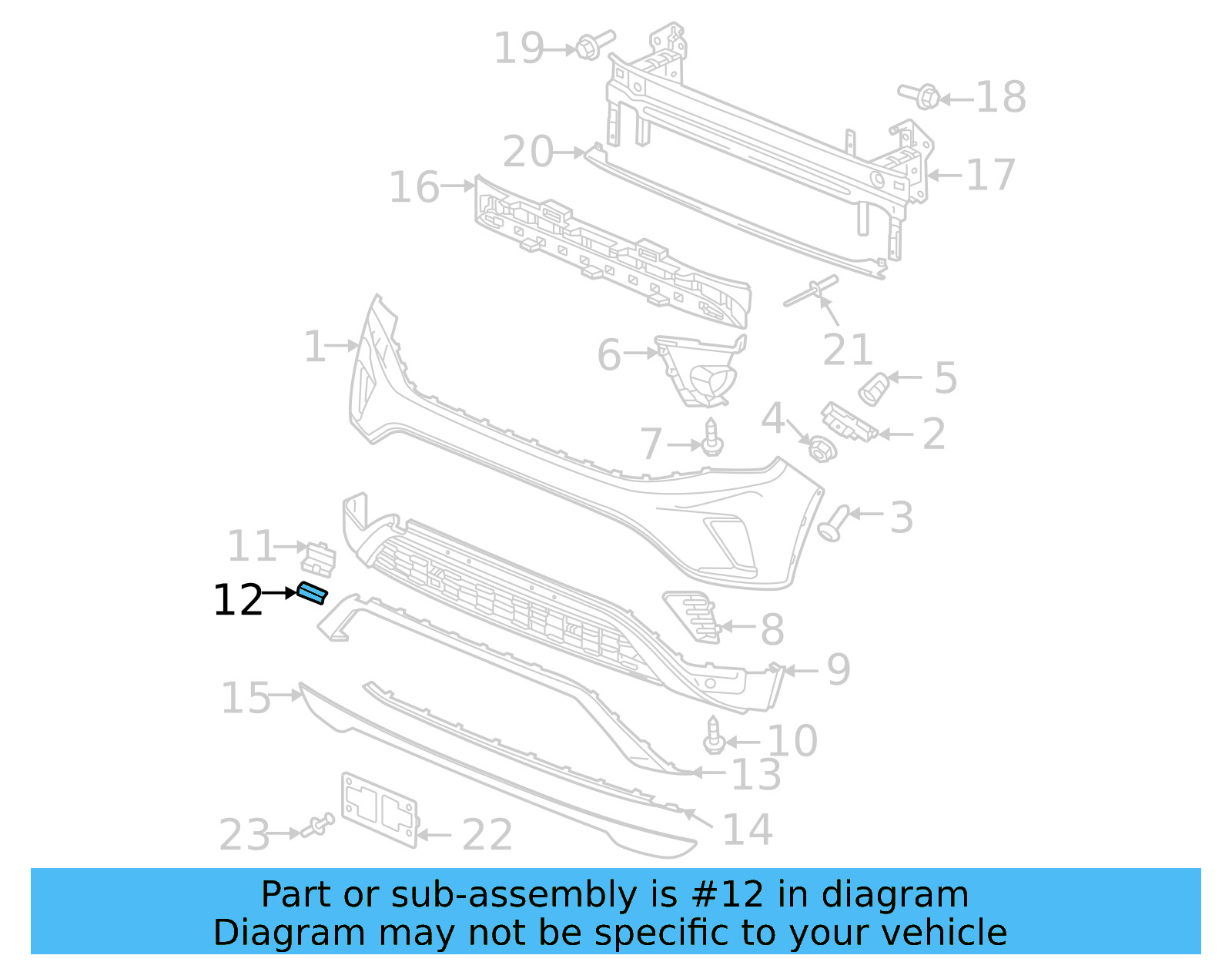 Tow Eye Cap 3CM-807-155-AV3 - View 11