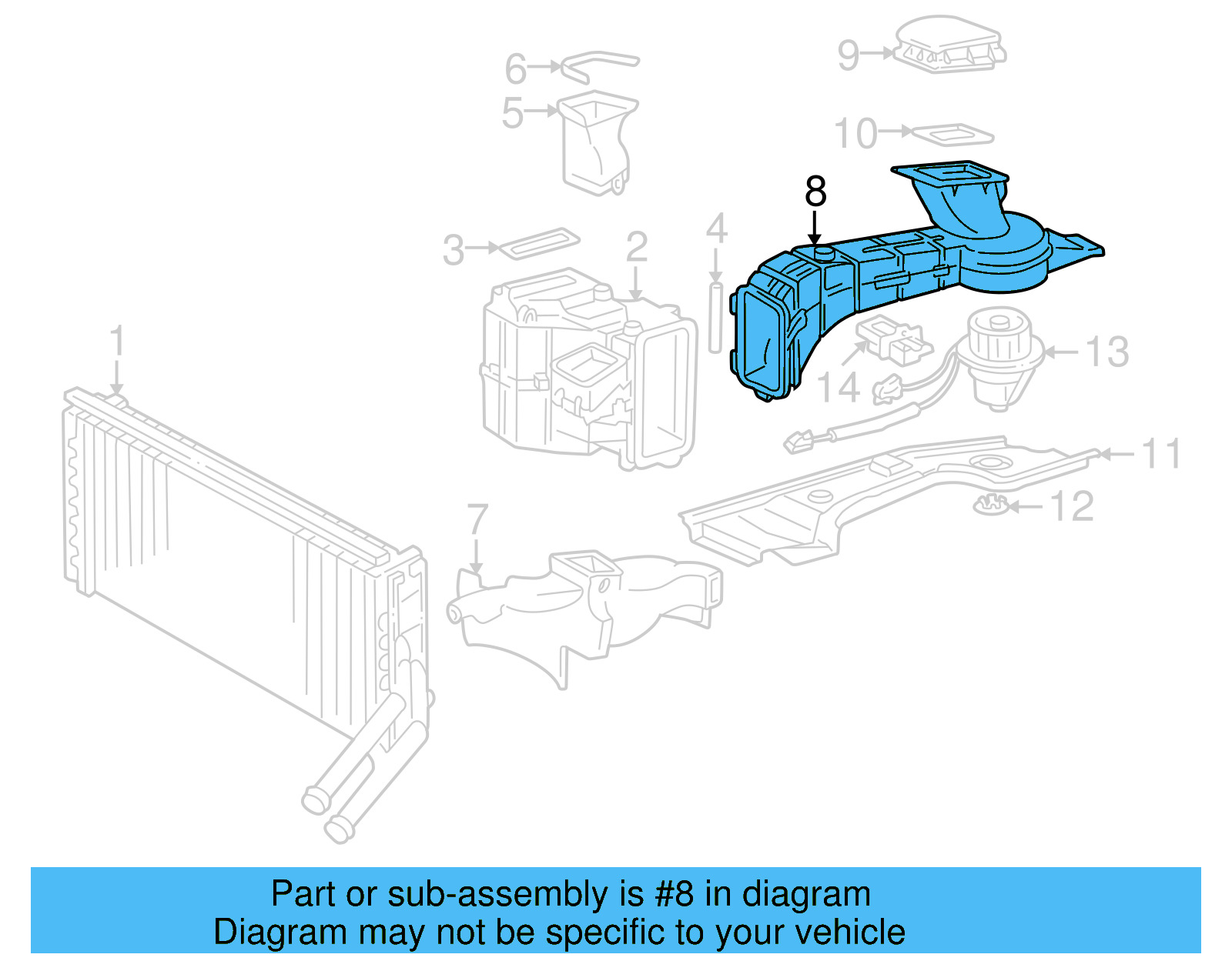 Air Duct 1H1-819-081 - View 8