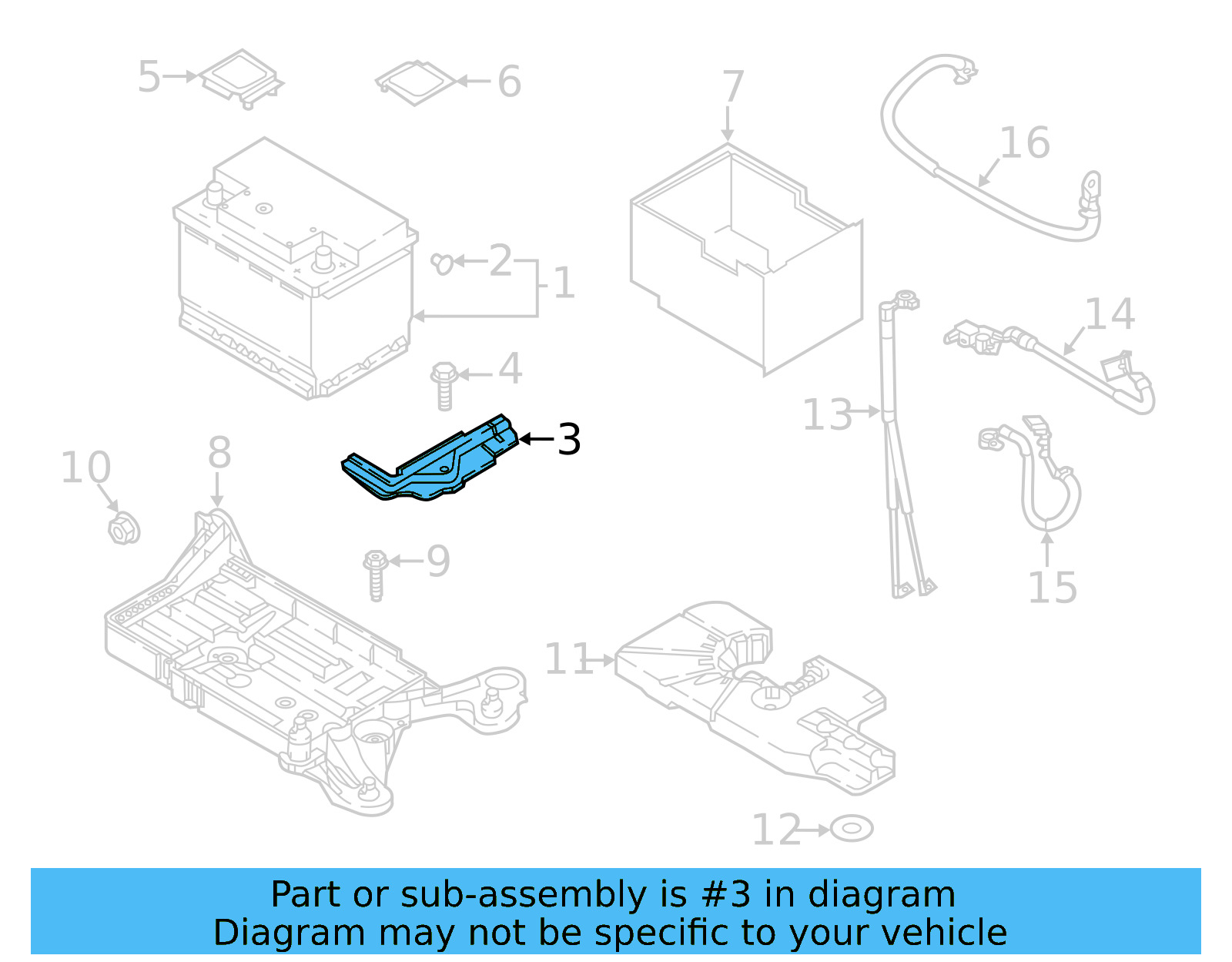 Hold Down Clamp 5Q0-803-219-C - View 15