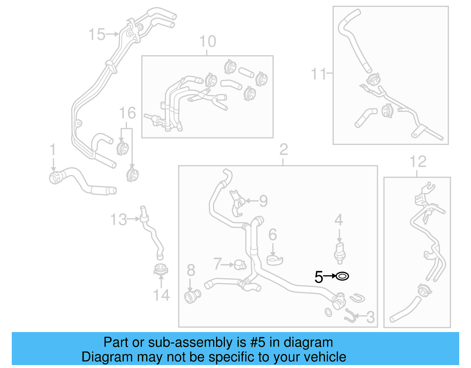 Engine Coolant Temperature Sensor O WHT-005-521 - View 7