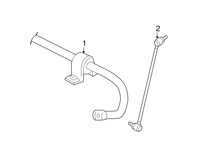 Stabilizer Bar 3C0-411-303-Q - View 9