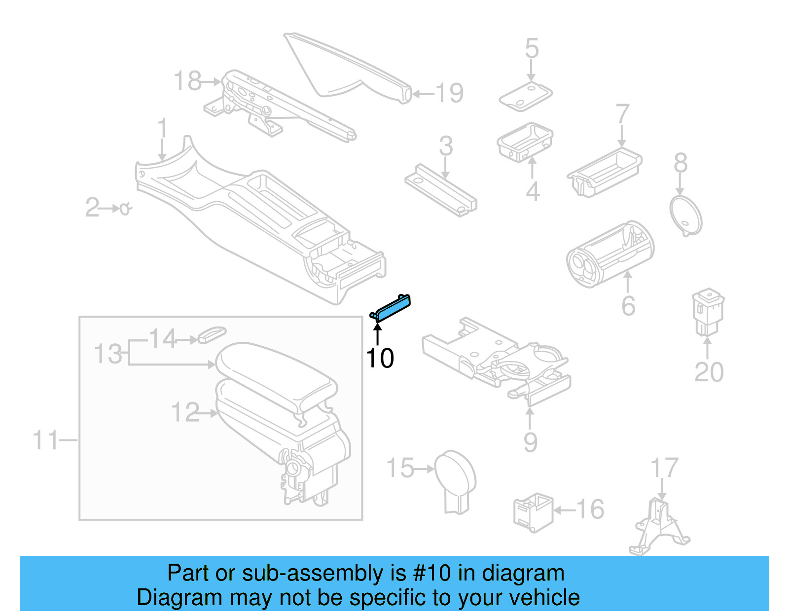 End Cover 1J0-863-289-A-2QL - View 4