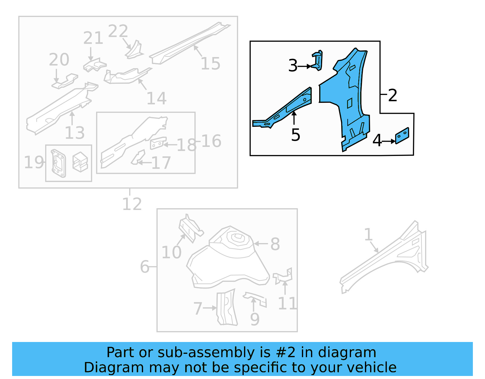 Inner Reinforced 5G1-802-124-B - View 4