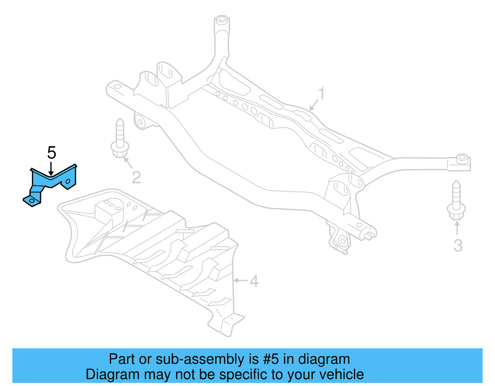 Plate Bracket 1K0-501-682 - View 4