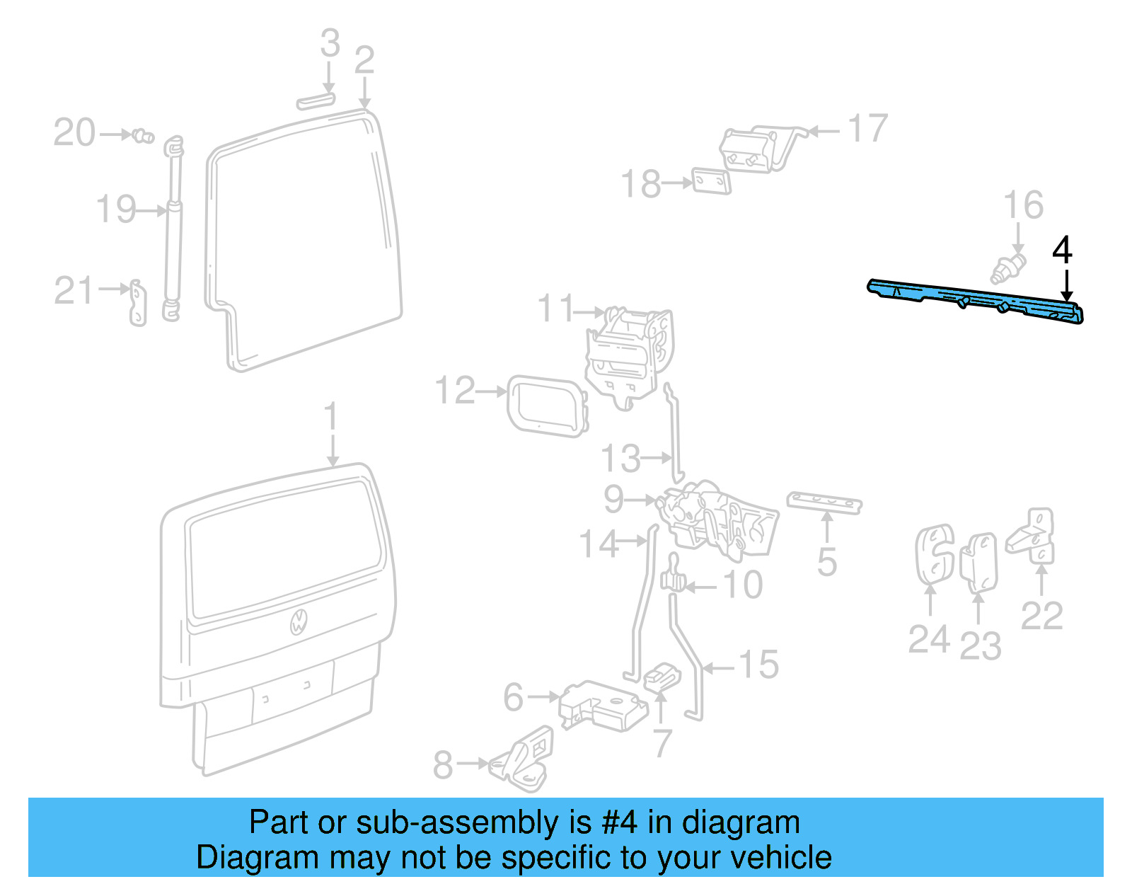 Handle, Outside 701-829-213-D-01C - View 6