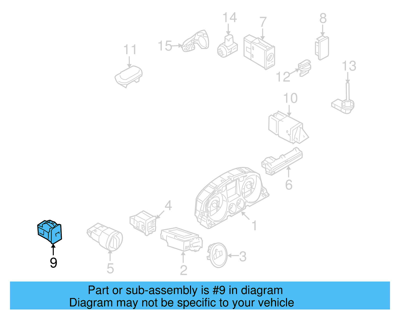 Switch 3C0-927-225-C-REH - View 18