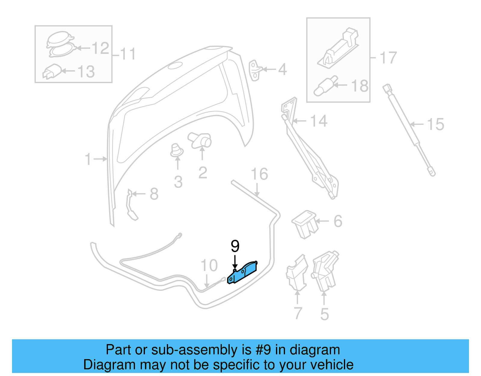 Actuator Assembly 1Q0-827-383-B - View 9