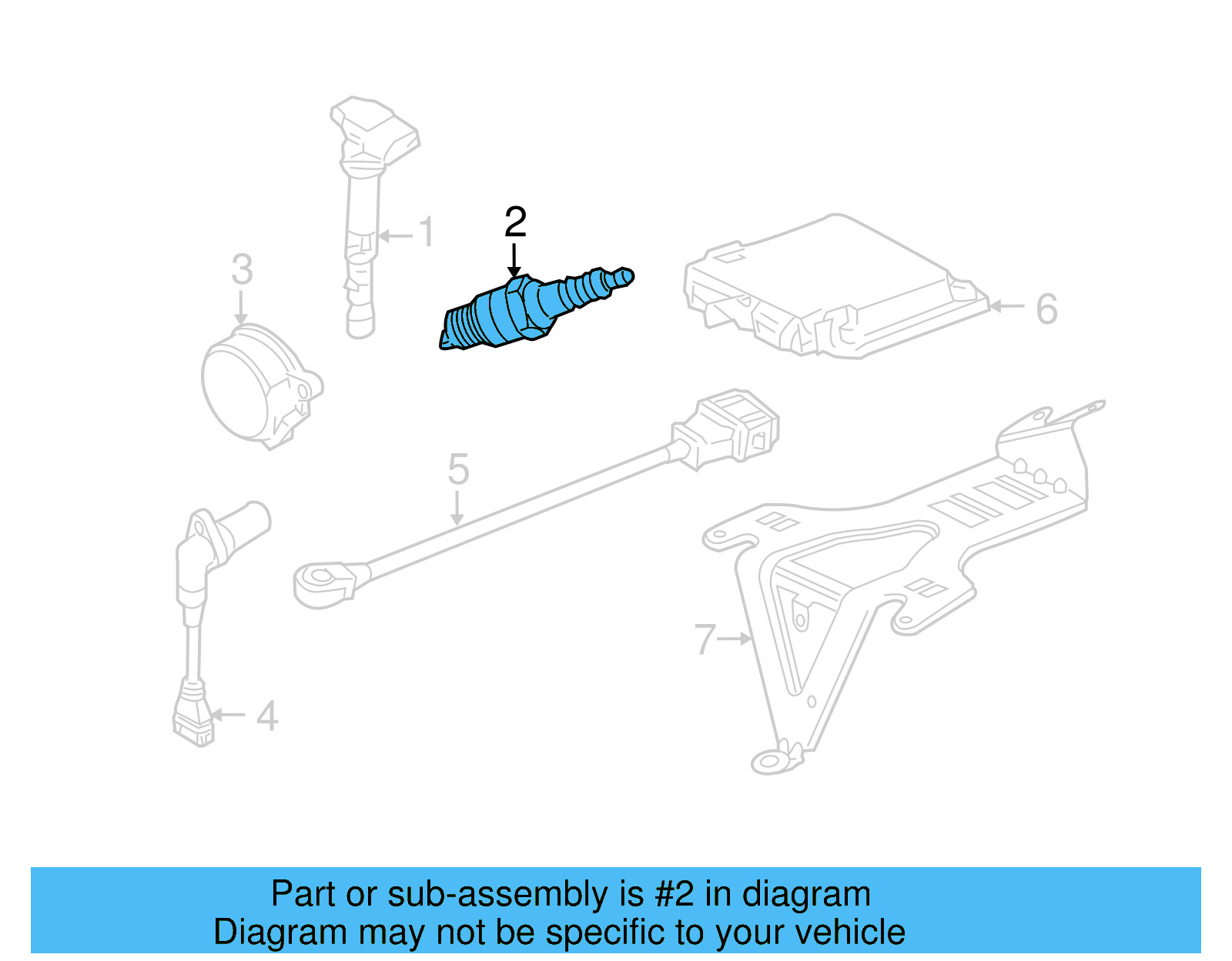 Spark Plug 101-905-606-A - View 18