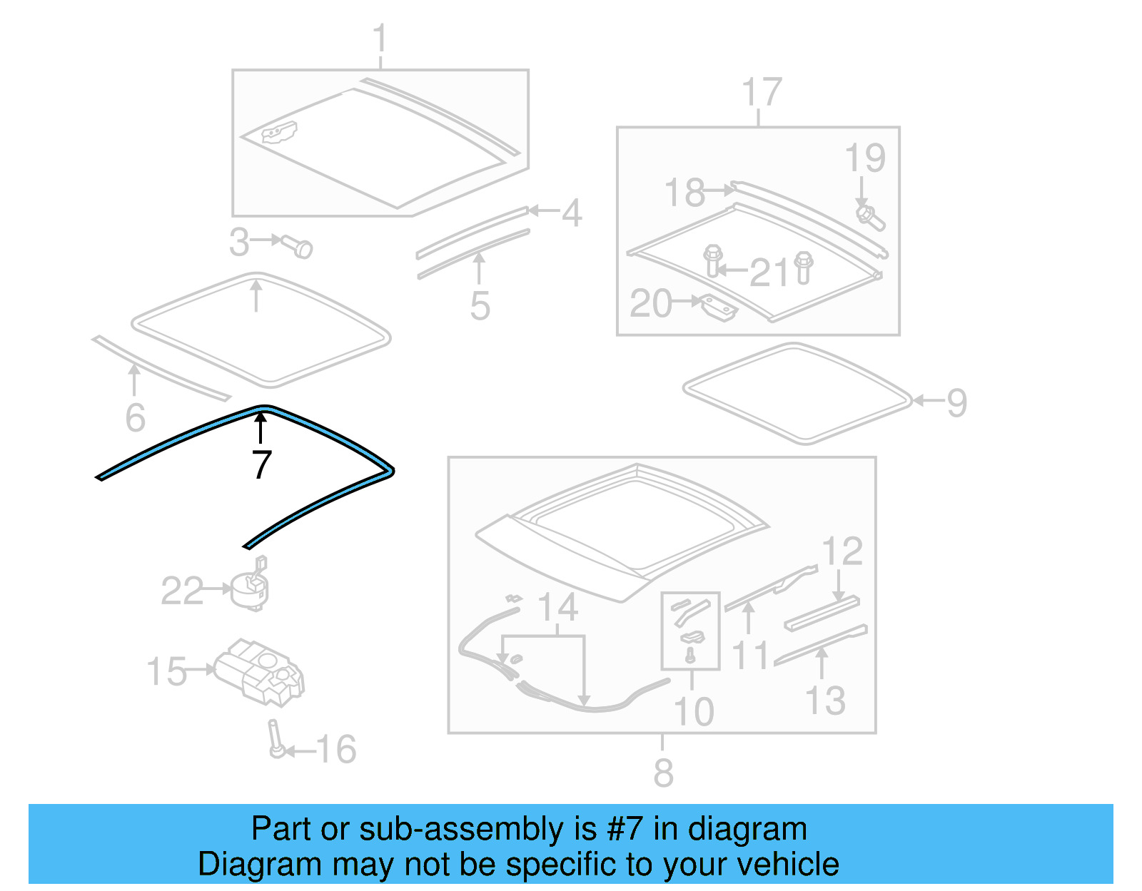 Seal 3C8-877-423-B - View 4