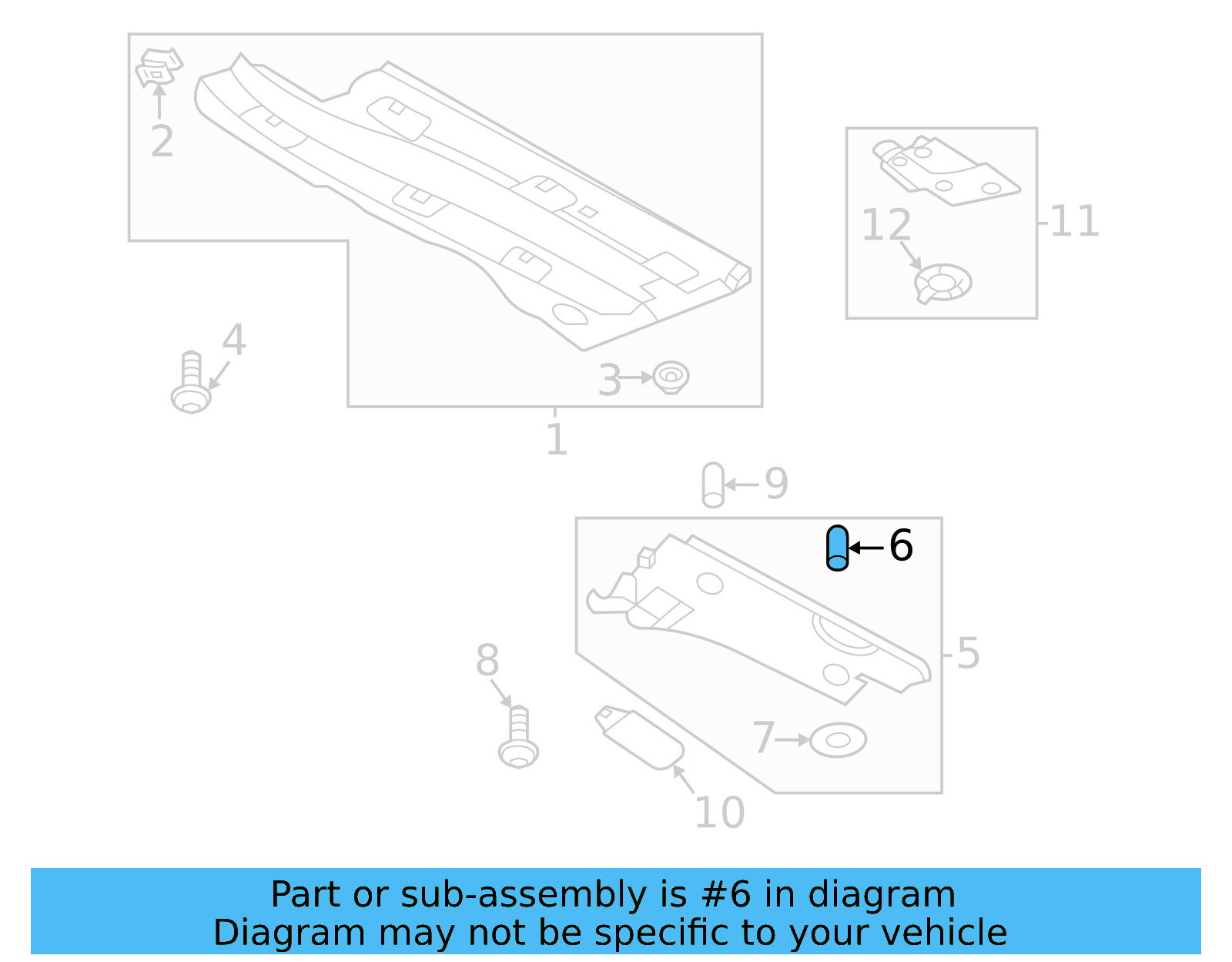 Rear Shield Nut WHT-003-491 - View 9