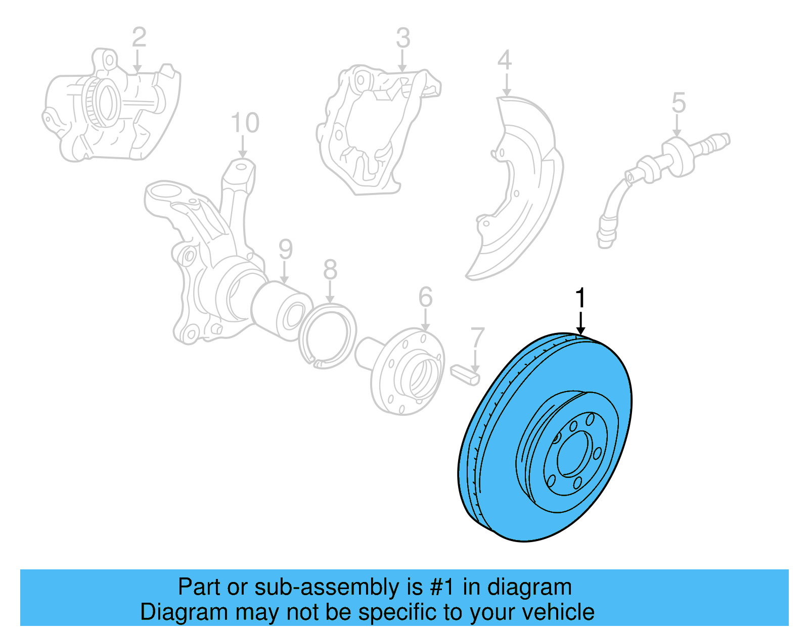 Rotor 7D0-615-301-C - View 5
