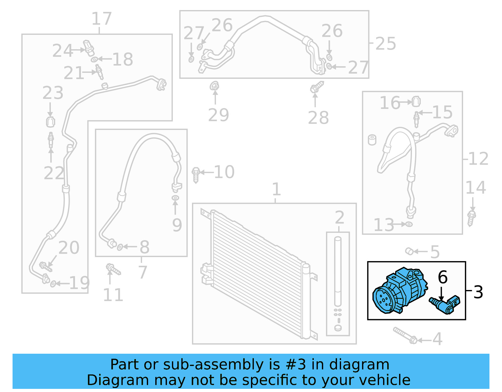 A/C Compressor 5Q0-816-803-D - View 7