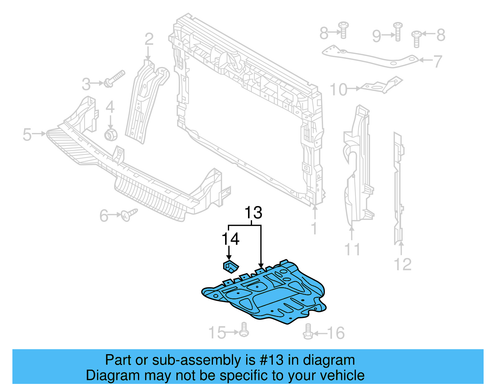 Splash Shield 5QF-825-235-C - View 3