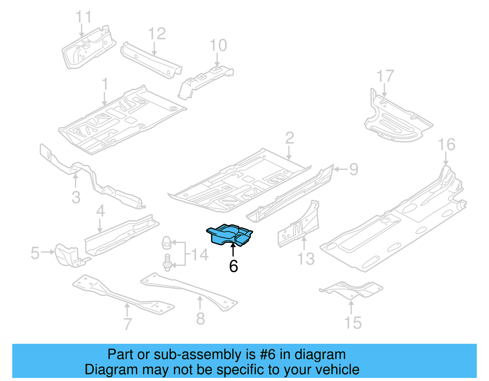 Connector Plate 3C0-803-097 - View 14