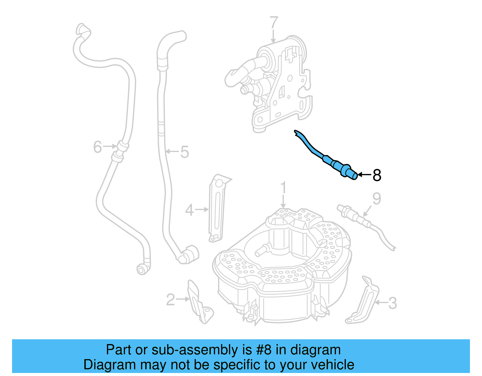 Oxygen Sensor 04E-906-262-EE - View 5