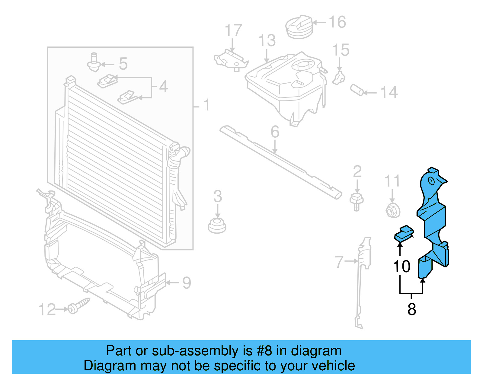 Air Duct 7L6-121-334-D - View 16