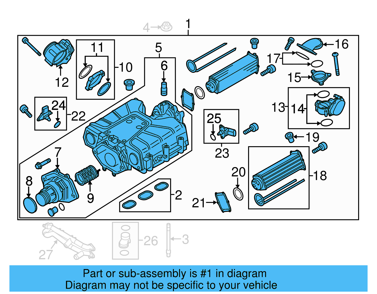 Supercharger 06E-145-601-BC - View 12