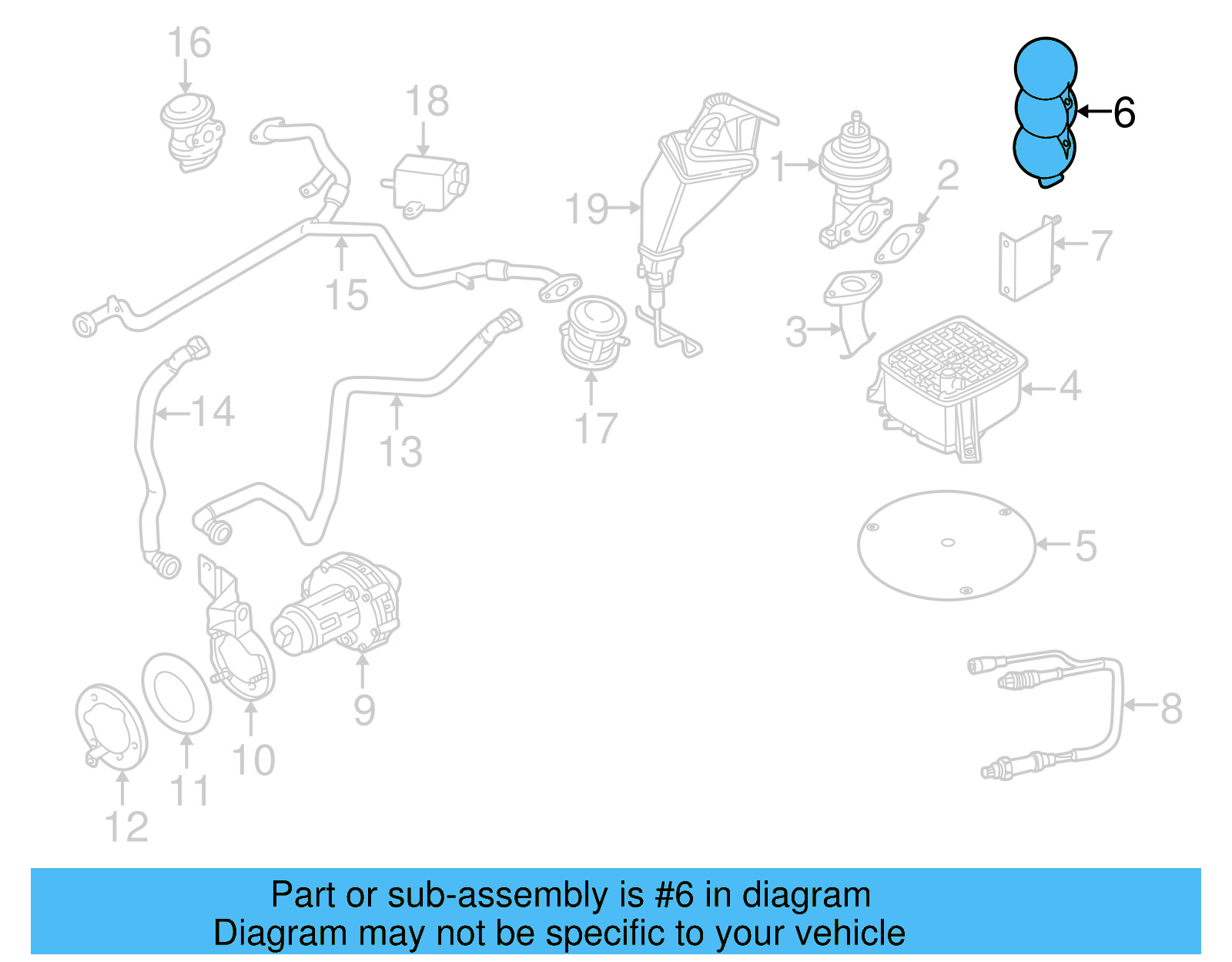 Vacuum Reservoir 443-131-541 - View 25
