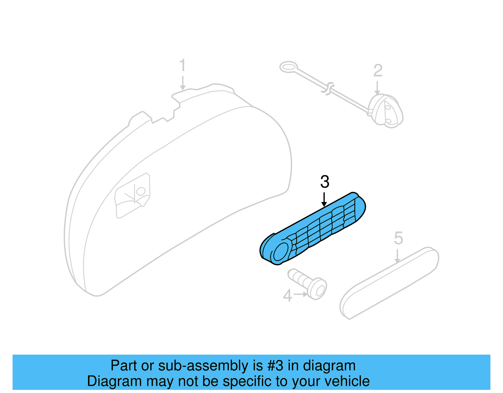 Deck Lid Handle 8E0-880-703-A - View 11